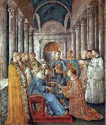 St Sixtus Ordains St Lawrence Fra Angelico